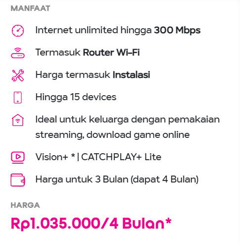 paket 300 4bulan