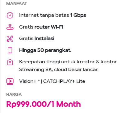 hifi Pro Ultra 1 Gbps 1 Bulan